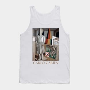 La Musa Metafisica by Carlo Carra Tank Top